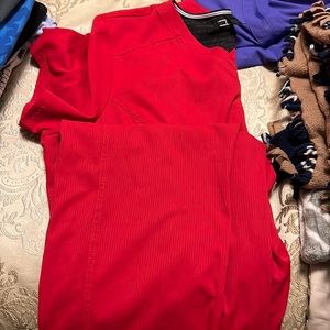 Ellie red top and bottom xl